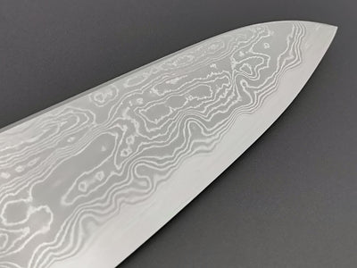 Satoshi Nakagawa X Myojin Naohito Blue #1 Damascus Gyuto 210mm