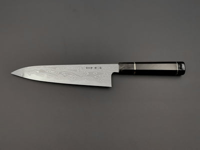 Satoshi Nakagawa X Myojin Naohito Blue #1 Damascus Gyuto 210mm