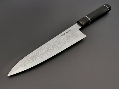 Satoshi Nakagawa X Myojin Naohito Blue #1 Damascus Gyuto 210mm
