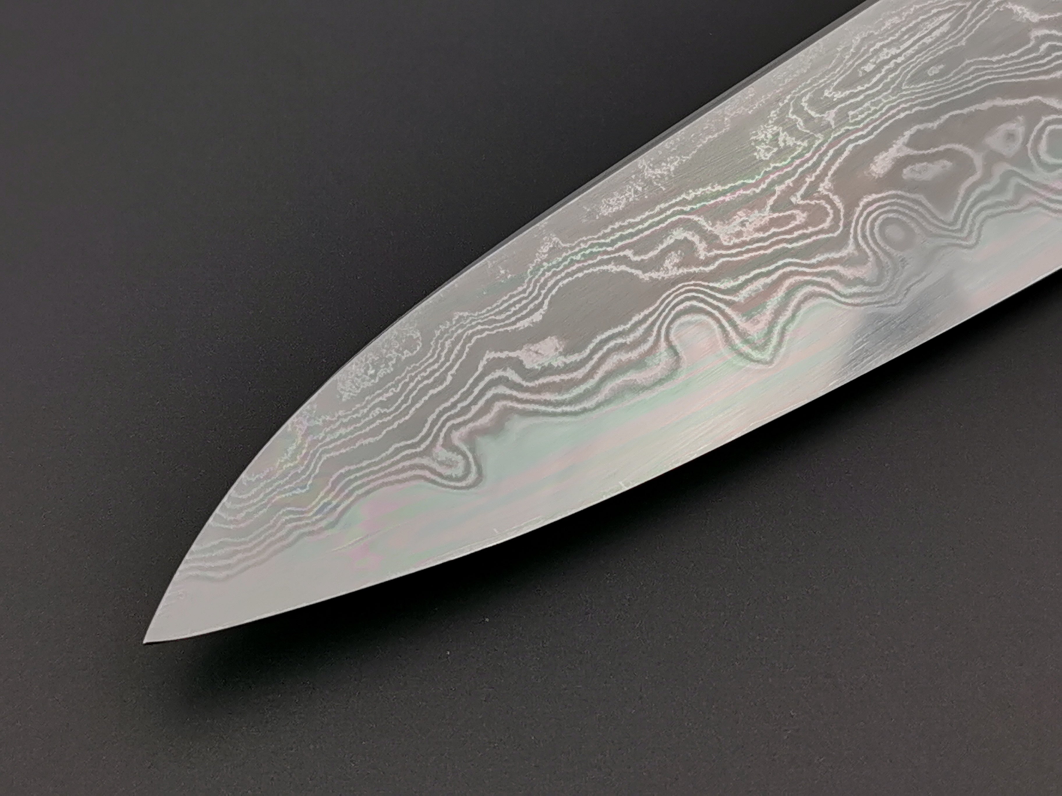 Satoshi Nakagawa X Myojin Naohito Blue #1 Damascus Gyuto 210mm