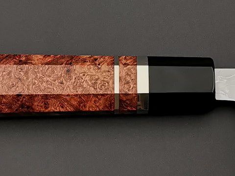 Hatsukokoro Hyomon White #2 Hand Laminated Damascus Gyuto 210mm