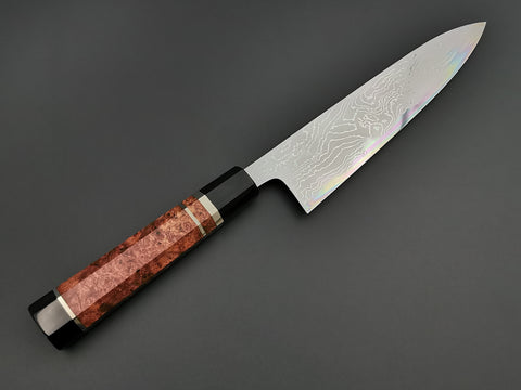 Hatsukokoro Hyomon White #2 Hand Laminated Damascus Gyuto 210mm