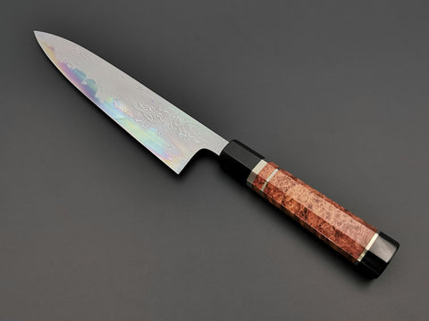 Hatsukokoro Hyomon White #2 Hand Laminated Damascus Gyuto 210mm