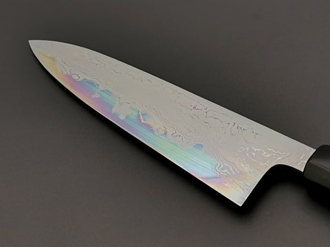 Hatsukokoro Hyomon White #2 Hand Laminated Damascus Gyuto 210mm