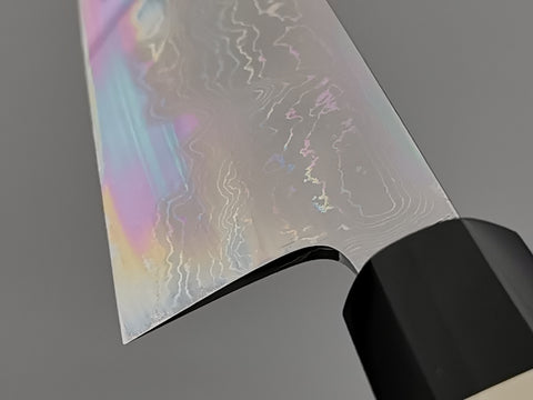 Hatsukokoro Hyomon White #2 Hand Laminated Damascus Gyuto 210mm