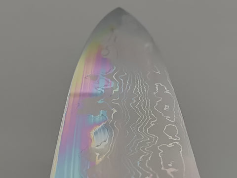 Hatsukokoro Hyomon White #2 Hand Laminated Damascus Gyuto 210mm