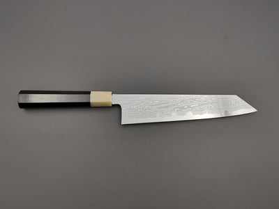 Satoshi Nakagawa X Myojin Naohito Blue #1 Damascus Kiritsuke Gyuto 240mm