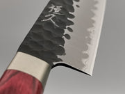 Tsunehisa AS Petty 135mm with red pakka handle