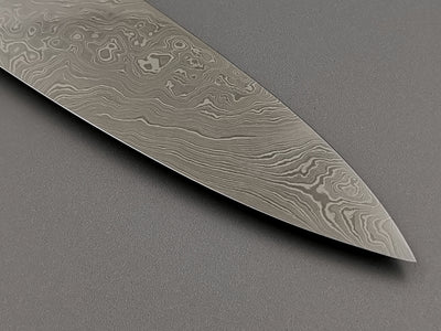 Shoichi Hashimoto Blue #2 + White #2 Coreless Gyuto 240 with custom handle