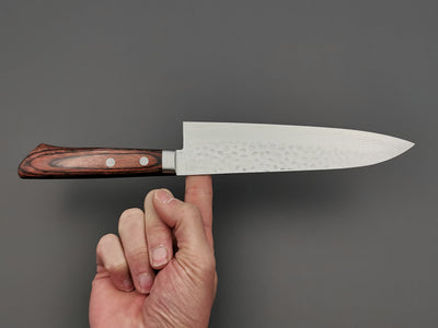Masutani Hamono V10 Tsuchime Gyuto 180mm