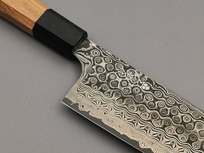 Nigara Hamono SG2 Damascus Kiritsuke Nakiri