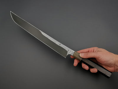 Nigara Hamono Anmon Blue #2 Sakimaru Yanagiba 300mm