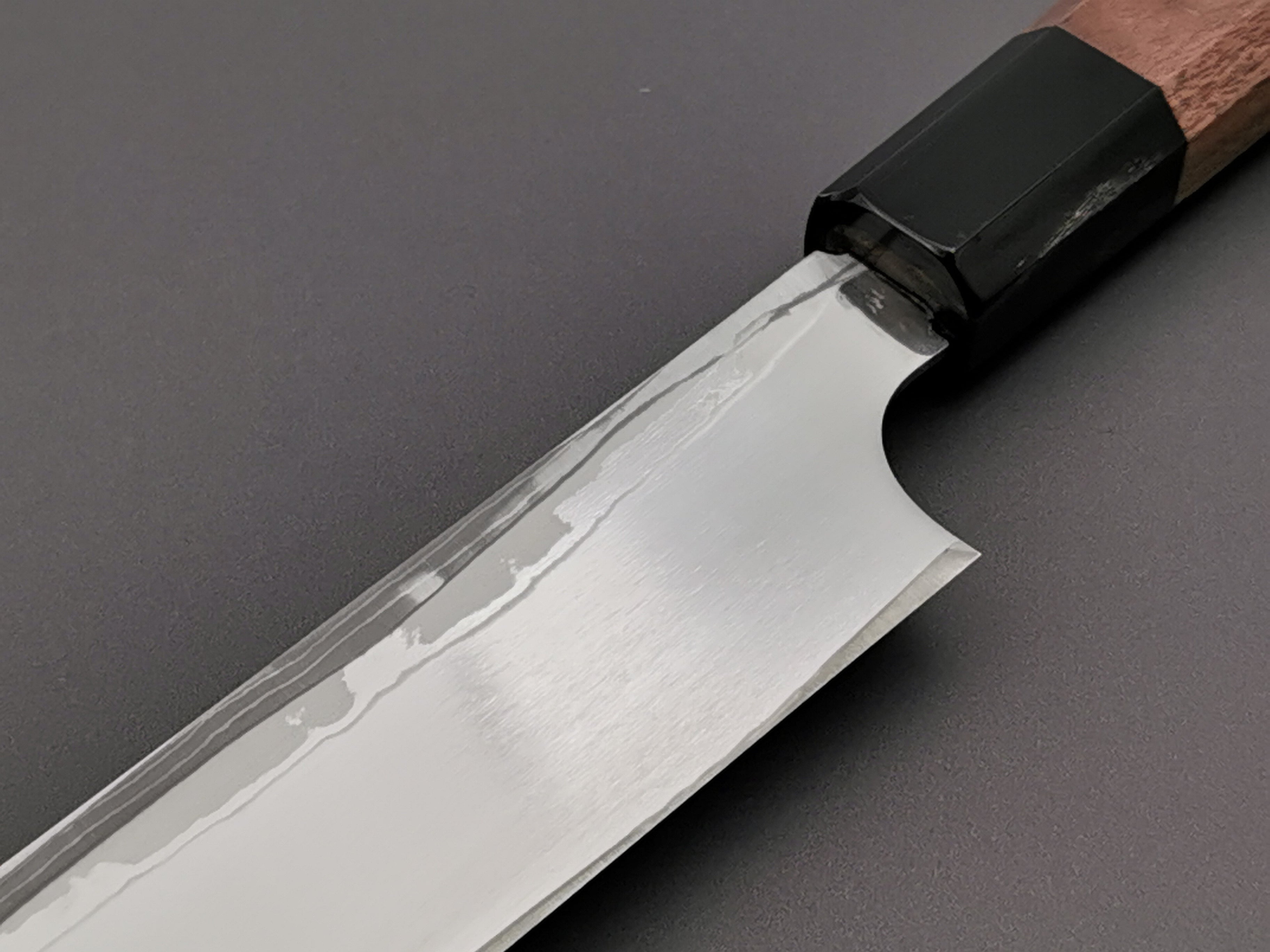 Yauji Yoshihiro Blue #2 Damascus Sakimaru Yanagiba 330mm