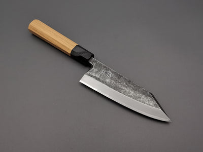 Hatsukokoro Blue #2 Kurouchi Single Bevel Kiritsuke Deba 150mm