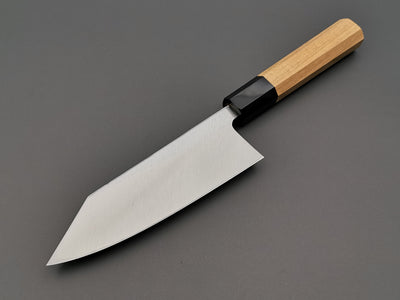 Hatsukokoro Blue #2 Kurouchi Single Bevel Kiritsuke Deba 150mm