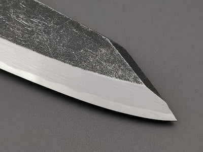 Hatsukokoro Blue #2 Kurouchi Single Bevel Kiritsuke Deba 180mm