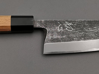 Hatsukokoro Blue #2 Kurouchi Single Bevel Kiritsuke Deba 180mm