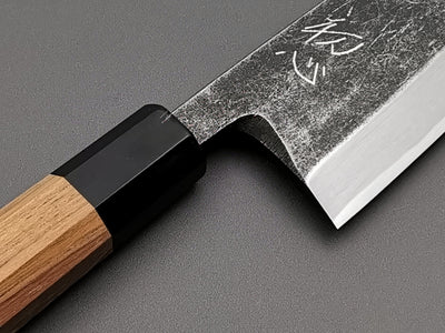 Hatsukokoro Blue #2 Kurouchi Single Bevel Kiritsuke Deba 180mm
