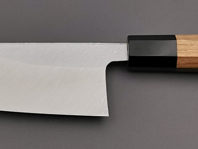 Hatsukokoro Blue #2 Kurouchi Single Bevel Kiritsuke Deba 180mm