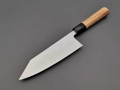 Hatsukokoro Blue #2 Kurouchi Single Bevel Kiritsuke Deba 180mm