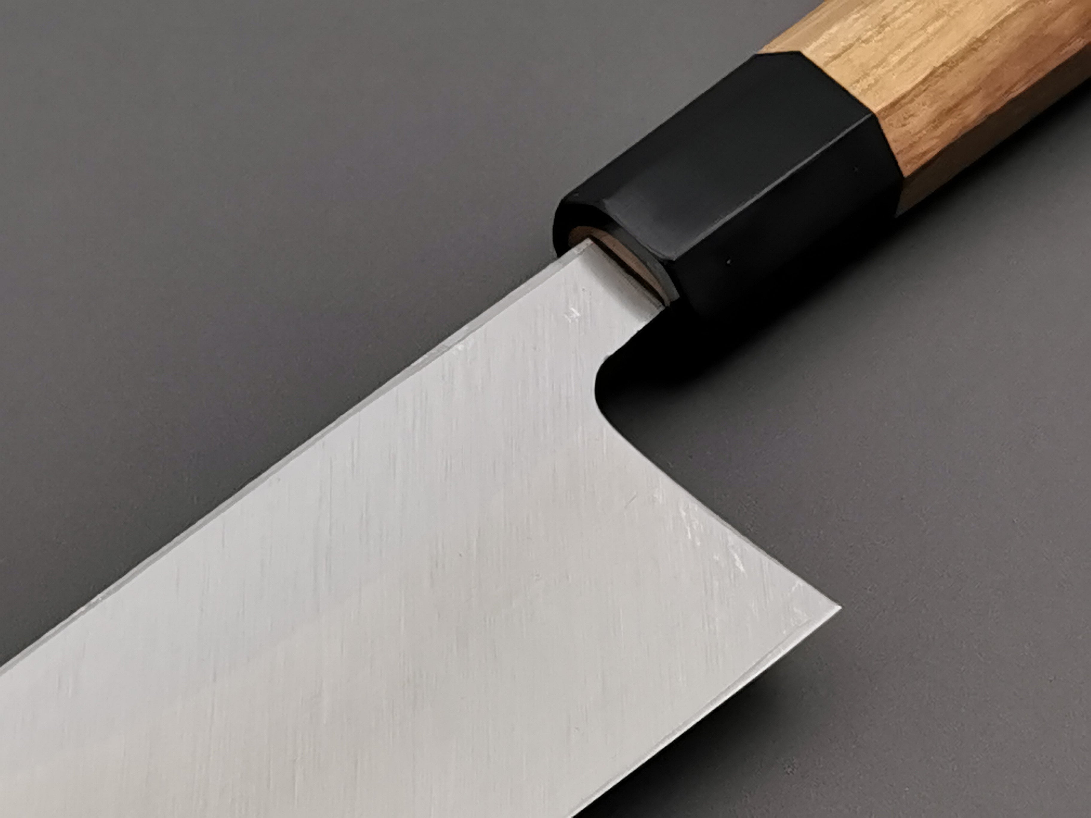 Hatsukokoro Blue #2 Kurouchi Single Bevel Kiritsuke Deba 180mm