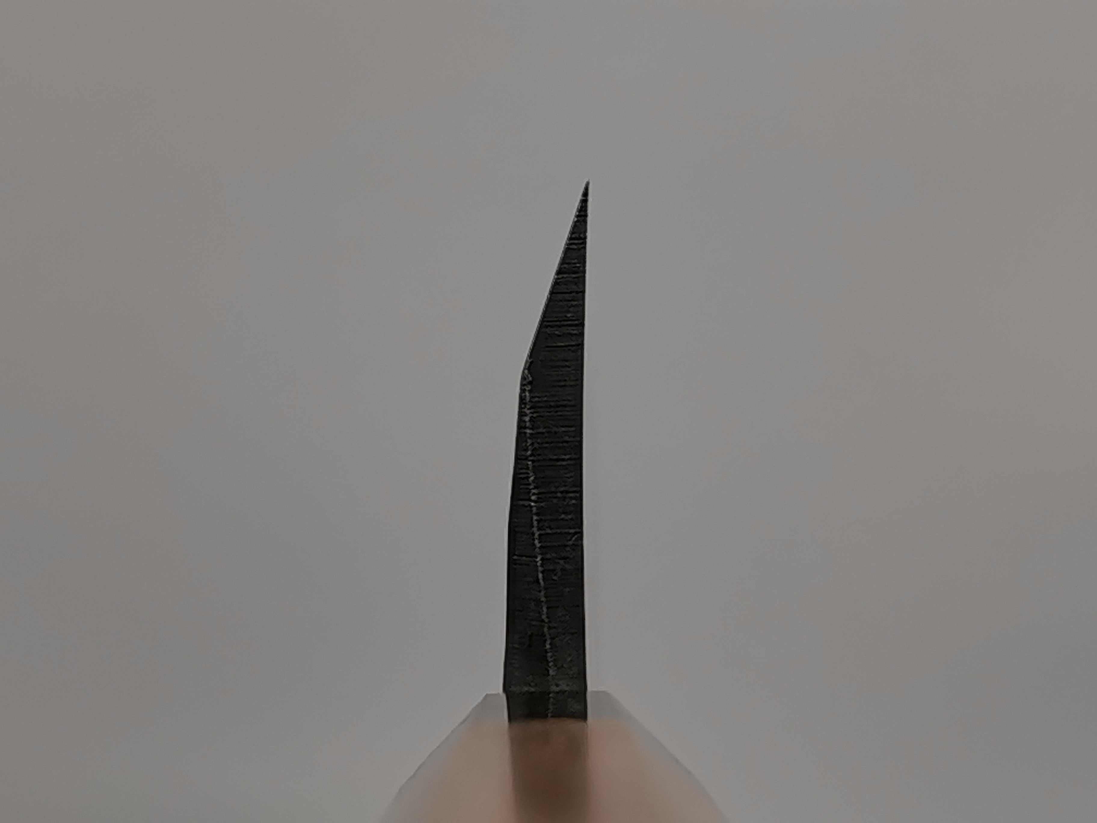Hatsukokoro Blue #2 Kurouchi Single Bevel Kiritsuke Deba 180mm