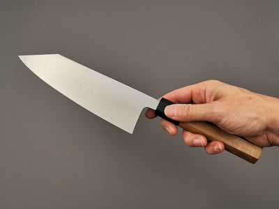 Hatsukokoro Blue #2 Kurouchi Single Bevel Kiritsuke Deba 180mm