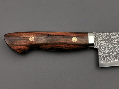 Shigeki Tanaka R2 Damascus Gyuto 240mm with Ironwood handle