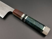 Yoshikane Hamono White #2 Kiritsuke Gyuto 210mm with maple double marble handle