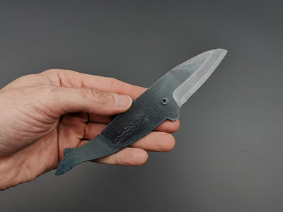 Kujira whale craft knife