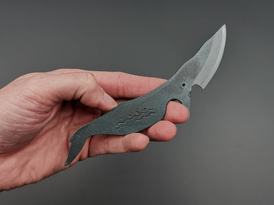 Kujira whale craft knife