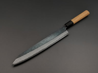 Hatsukokoro Kumokage Blue #2 Kiritsuke Sujihiki 250mm