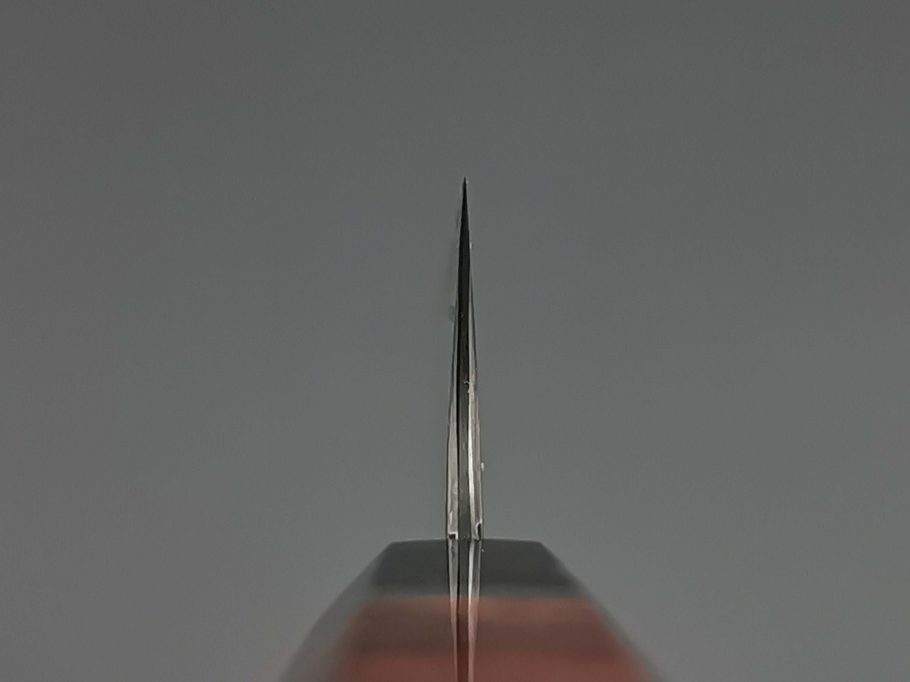 Nigara Hamono Rainbow Damascus Sakimaru Sujihiki 270mm