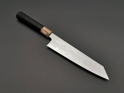 Satoshi Nakagawa X Myojin Naohito Blue #1 Damascus Kiritsuke Gyuto 210mm