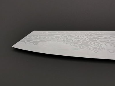Satoshi Nakagawa X Myojin Naohito Blue #1 Damascus Kiritsuke Gyuto 210mm