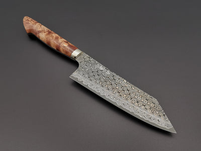 Nigara Hamono SG2 Damascus Bunka with maplewood handle
