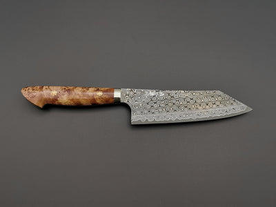 Nigara Hamono SG2 Damascus Bunka with maplewood handle