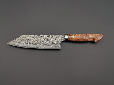 Nigara Hamono SG2 Damascus Bunka with maplewood handle
