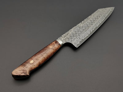 Nigara Hamono SG2 Damascus Kiritsuke Gyuto 210mm with maplewood handle