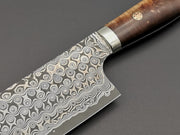 Nigara Hamono SG2 Damascus Kiritsuke Gyuto 210mm with maplewood handle