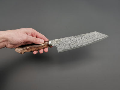 Nigara Hamono SG2 Damascus Kiritsuke Gyuto 210mm with maplewood handle