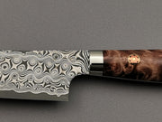 Nigara Hamono SG2 Damascus Kiritsuke Petty 150mm with maplewood handle