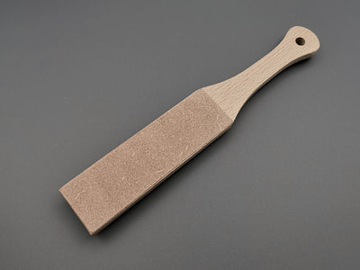 Dual sided leather strop