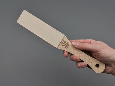 Dual sided leather strop