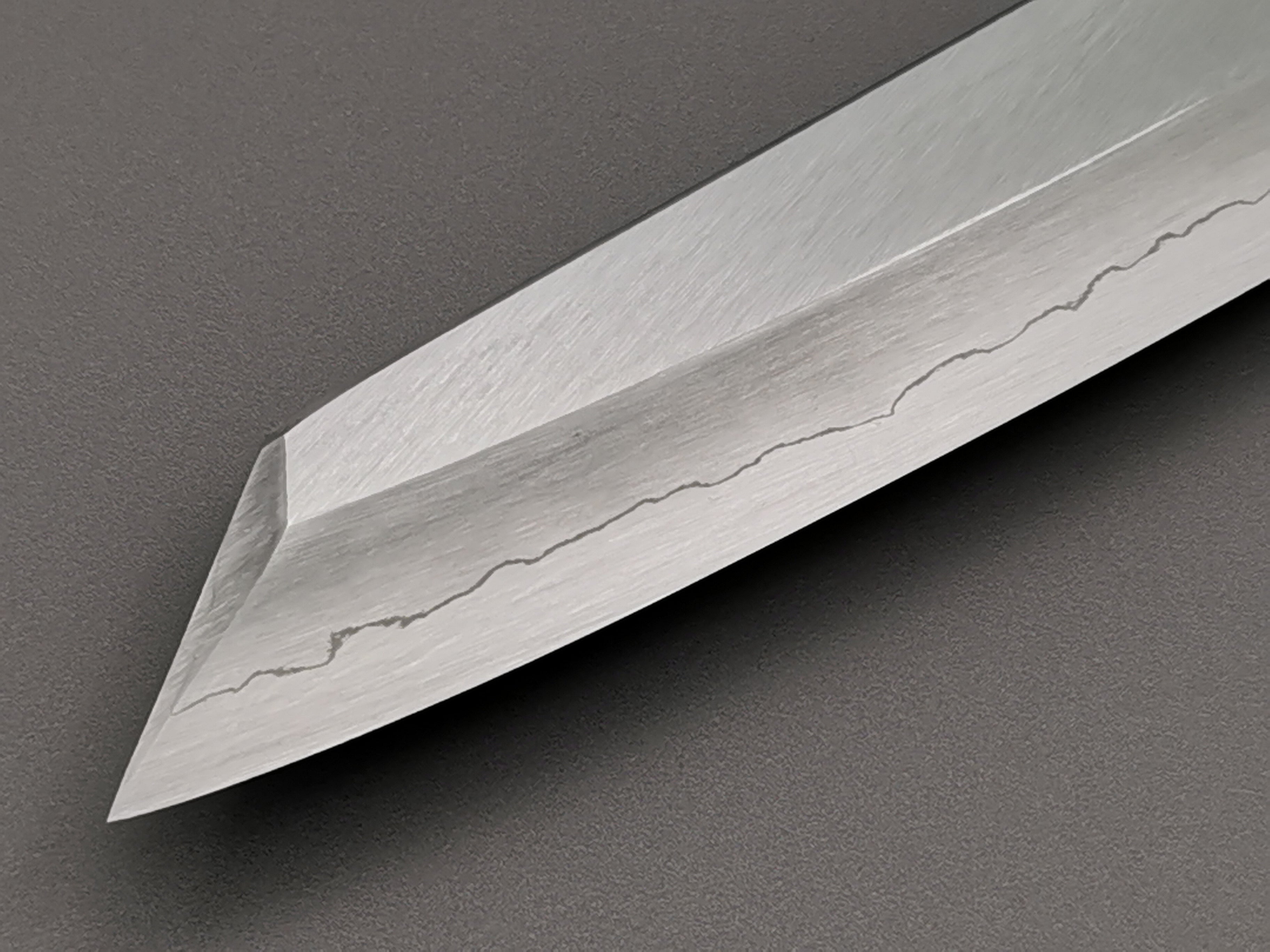 Satoshi Nakagawa Silver 3 Kiritsuke Gyuto 210mm