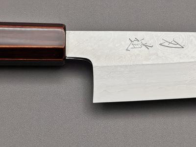 Hado Ginsan Damascus Urushi Santoku