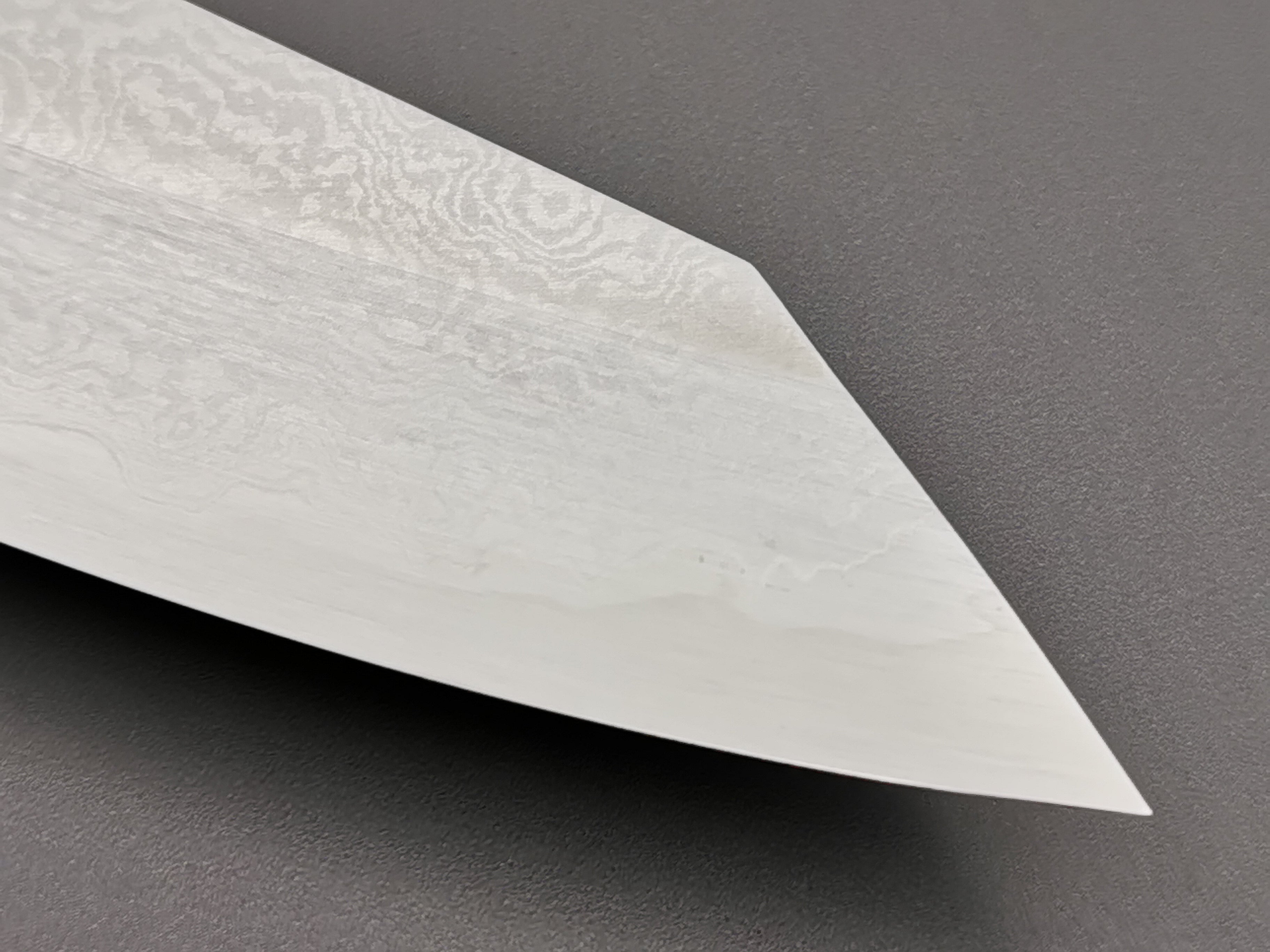 Hado Ginsan Damascus Urushi Kiritsuke Santoku