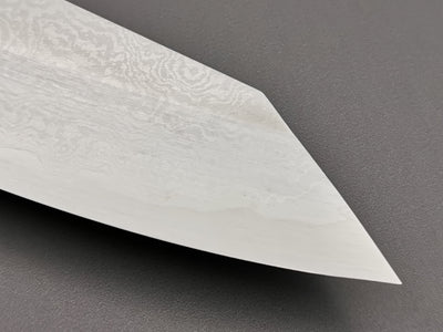 Hado Ginsan Damascus Urushi Kiritsuke Santoku