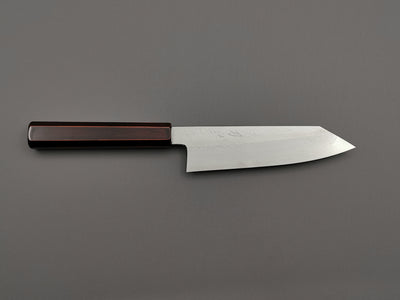 Hado Ginsan Damascus Urushi Kiritsuke Santoku