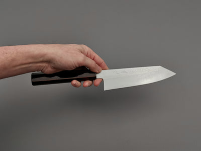 Hado Ginsan Damascus Urushi Kiritsuke Santoku